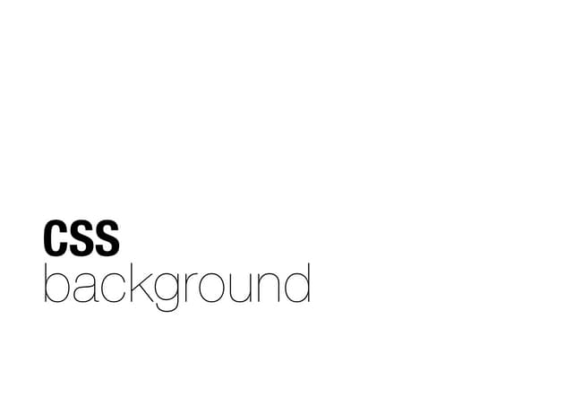 CSS Dasar #6 : Background