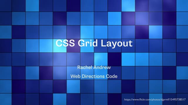 CSS Grid Layout
