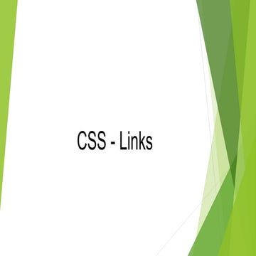 Css links | PPT