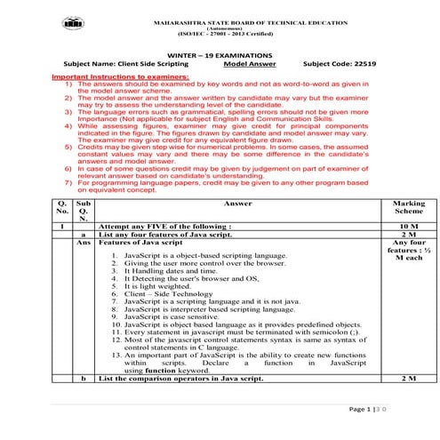 CSS-three years solved model paper msbte