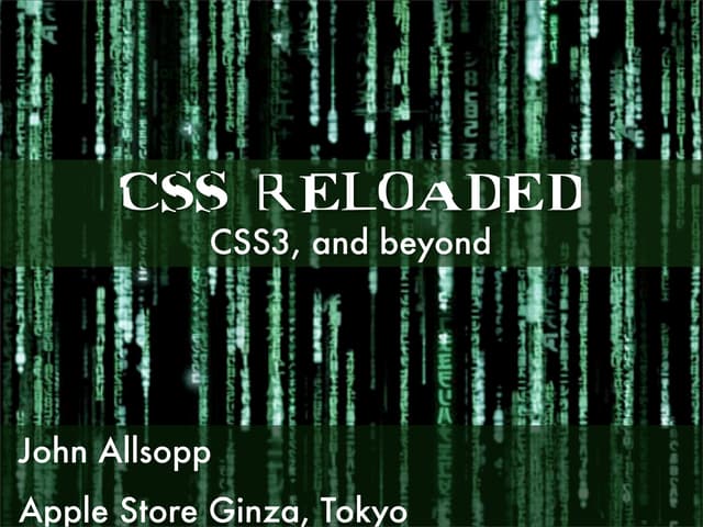 WDE08 CSS Reloaded Ja
