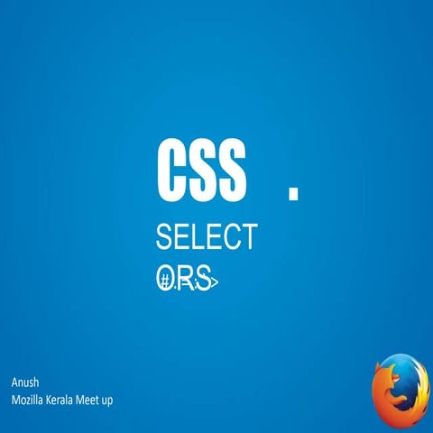 CSS SELECTORS | PPT
