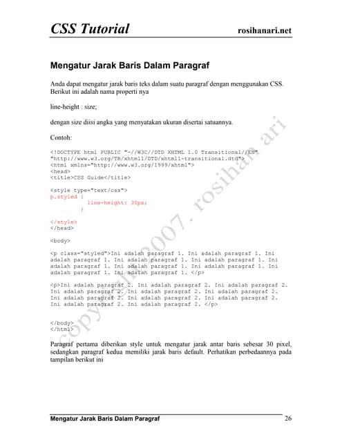 Css tutorial-09 | PDF