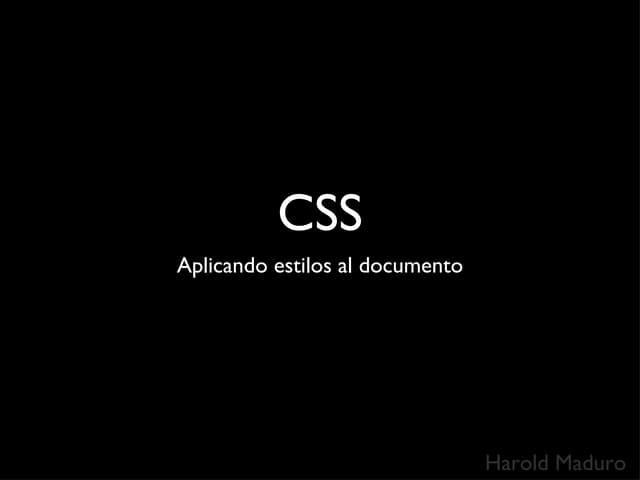 CSS - ¿Cómo agregar estilos a mi página?