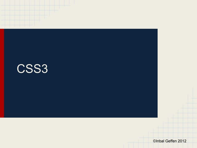 Css3