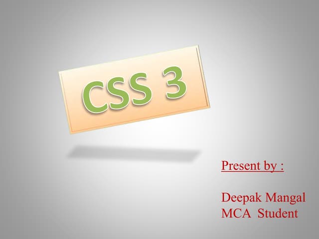 Css3