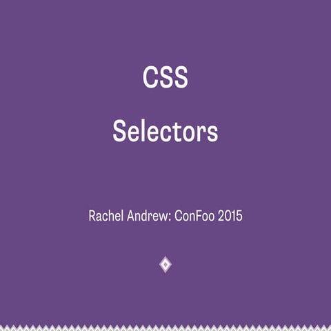 CSS Selectors | PDF | Web Development | Internet