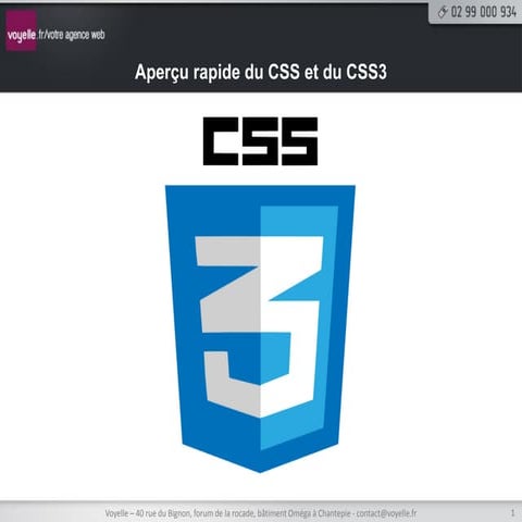 CSS et CSS3