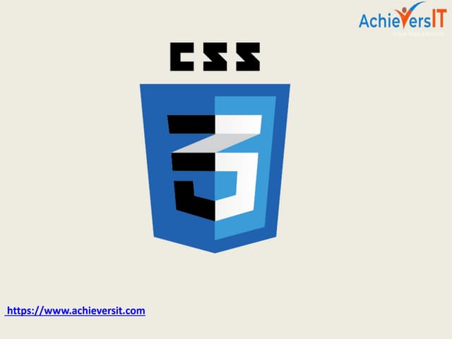 CSS3 PPT.pptx