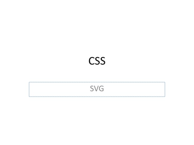 Css6 svg