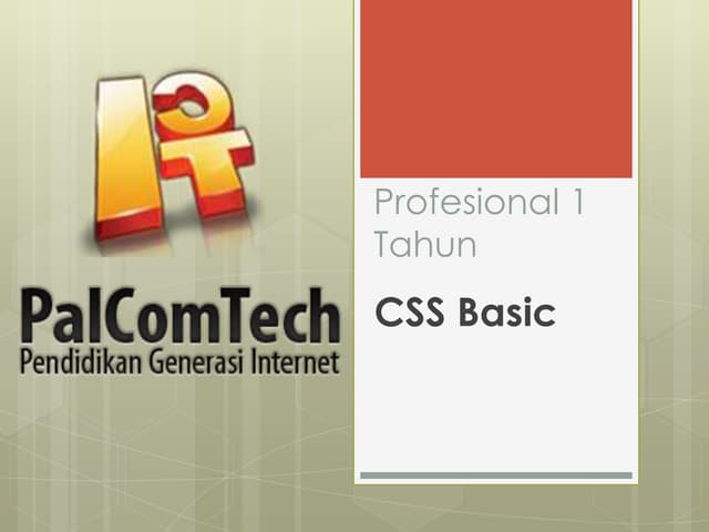 Css basic | PPT