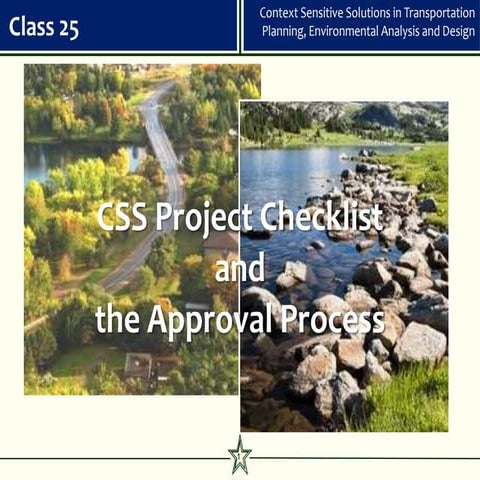 Css class 25   project checklist and approval process 113009