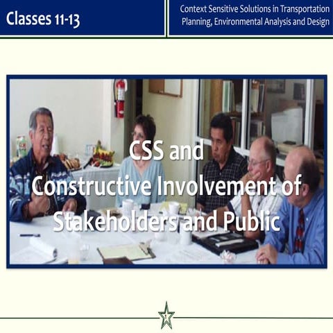 Css classes 11 13 - stakeholder involvement 120309