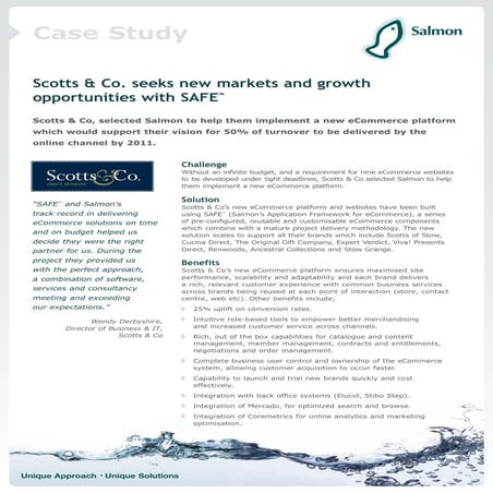 Scotts & Co case study
