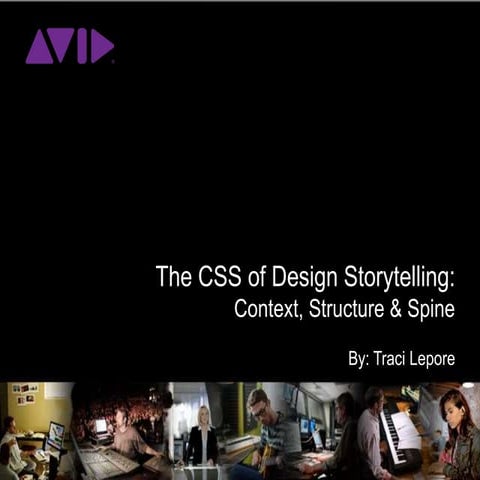 Css design storytelling