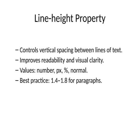 CSS_Detailed_Topics_With_Code_PPT.pptx - Lab | PPTX