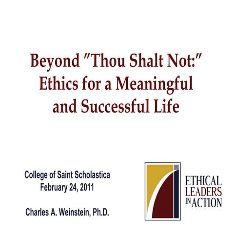 Css ethics beyond thou shalt not