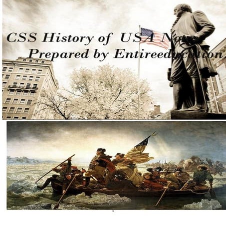 CSS History of USA | PDF | North America Travel | Travel Locations