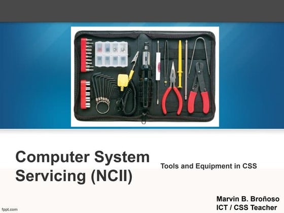 CSS L01 - Introduction to Computer System Servicing (NCII) | PPT