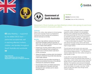 Case Study: South Australian Government