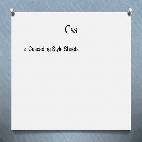 Css powerpoint | PPT | Free Download
