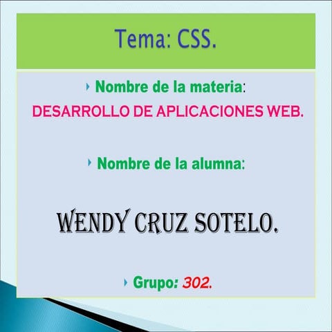 Css wendy