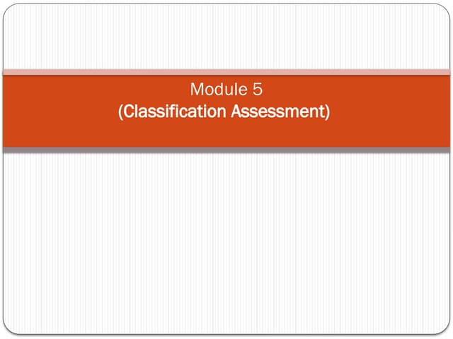 CST413 KTU S7 CSE Machine Learning Classification Assessment Confusion matrix...
