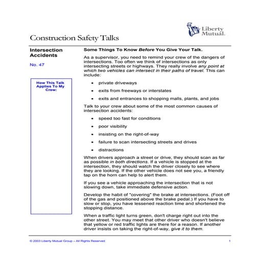 Barometer of liability chart v3 dated 1 jun 08 | PDF