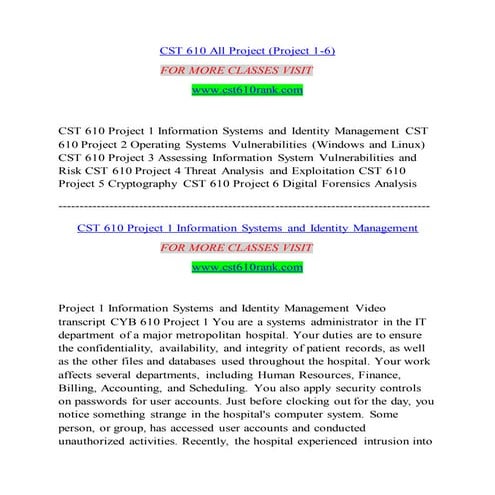 CST 610 RANK Redefined Education--cst610rank.com