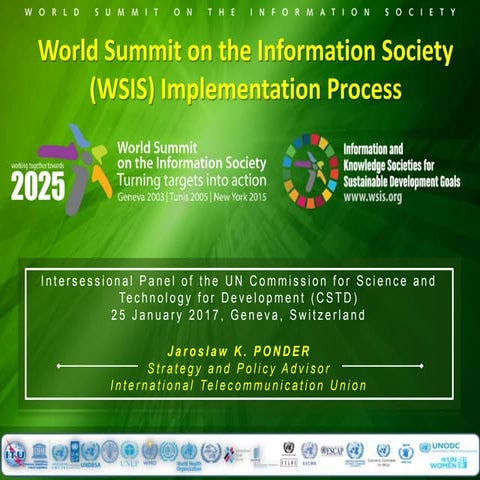 WSIS Implementation Beyond 2015 