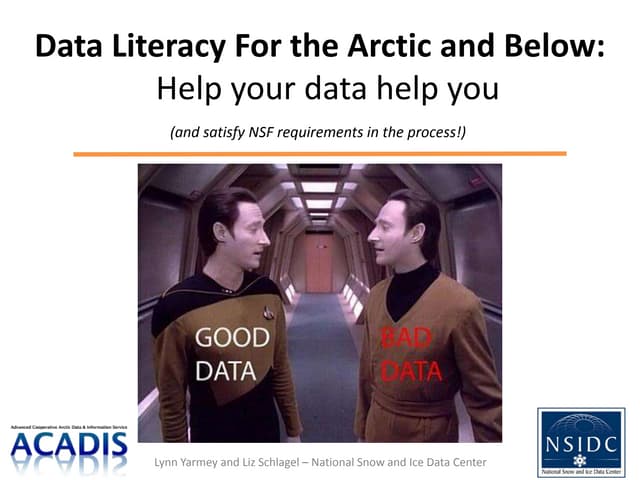 CSU-ACADIS_dataManagement101-20120217