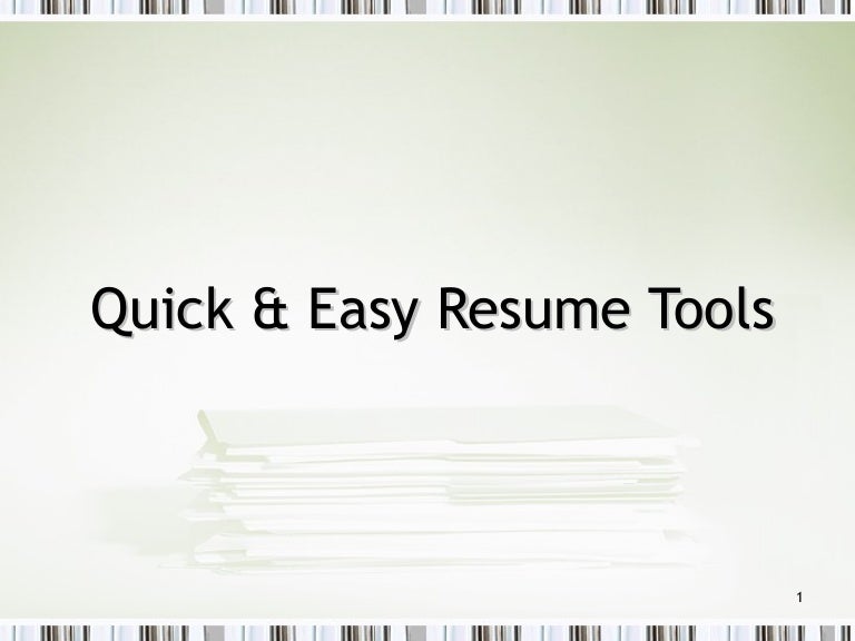 resume writing tips