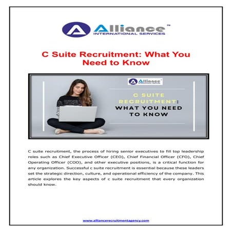 C Suite Recruitment - What You Need to Know