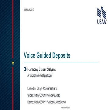 CSUN 2017: USAA - Voice Guided Deposits