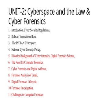 introduction to cyber forensics, digital | PPTX