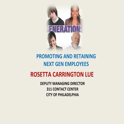 Promoting and Retaining Next Gen Employees