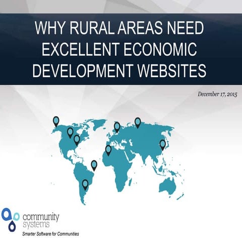 Why Rural Areas Need Excellent Economic Development Websites