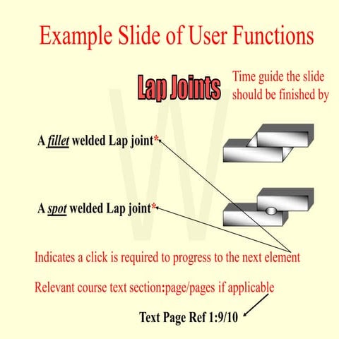 CSWIP1 welding standards and welding simpols