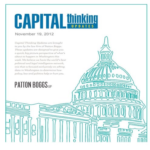 Capital Thinking Update ~ November 19, 2012 