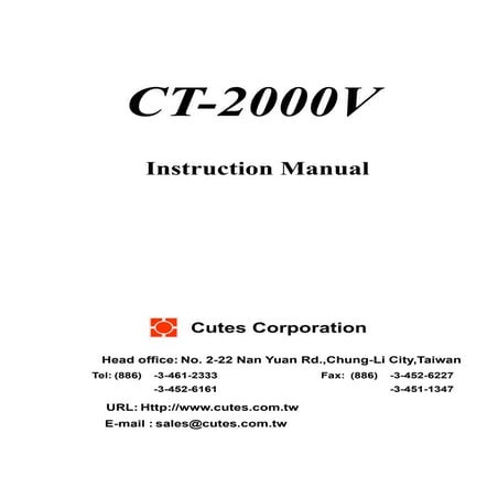 Ct2000 v english_ver 1.36