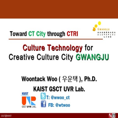 CT for Creative Culture City