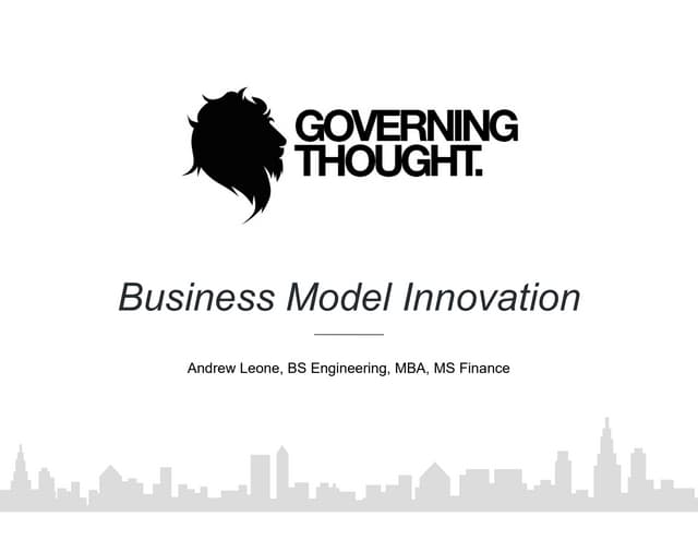 Review of Business Model Innovationn 