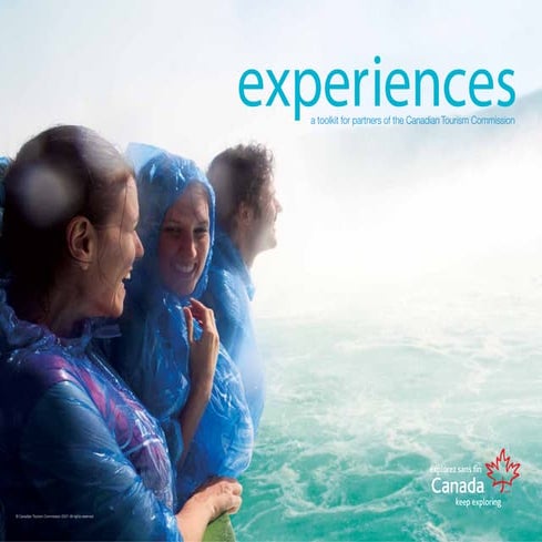 Destination Canada's Experience Toolkit | PDF