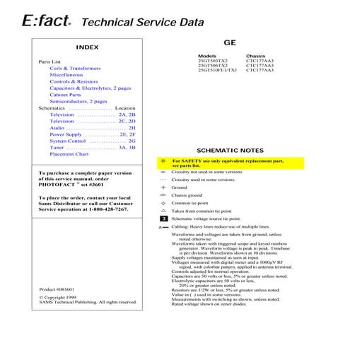 Ctc177 Aa3 Chassis Tv Rca