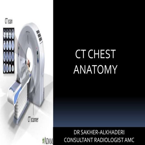 CT CHEST ANATOMY