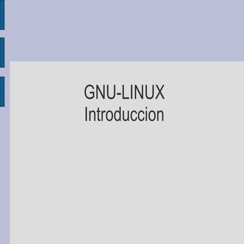 Linux desde cero con historia con servicios basicos