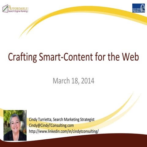 Crafting Smart Content for the Web
