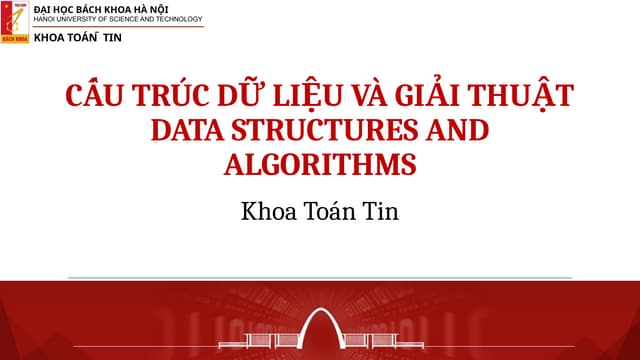 Introduction to algorithm and data structure | PPT