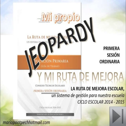 Presentacion De Jeopardy | PPTX