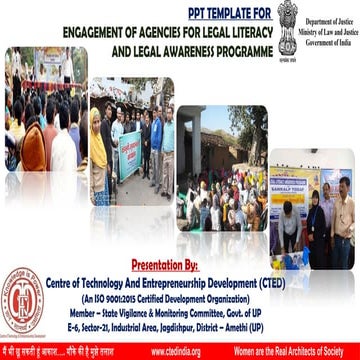 LEGAL LITERACY AND LEGAL AWARENESS PROGRAM | PPT